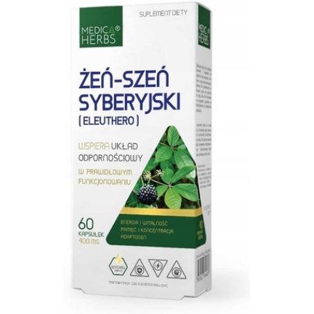 Siberian Ginseng Eleuthero - Immune System Support, Energy, Vitality, Memory