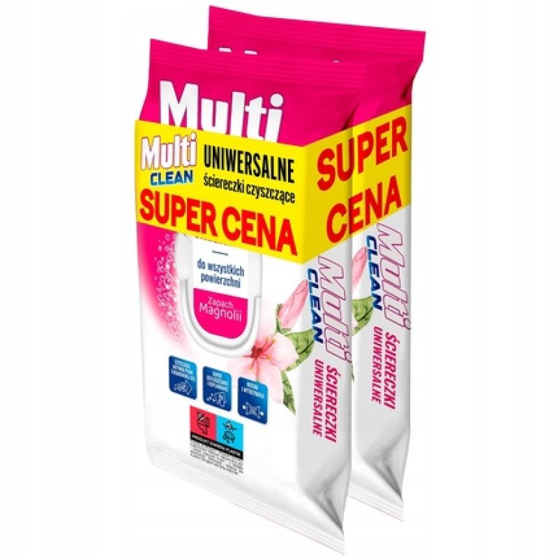 Luba Multi Clean Universal Wipes 2x72 Pieces