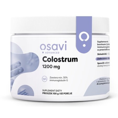 Osavi Colostrum Powder 1200mg 100g Food Supplement