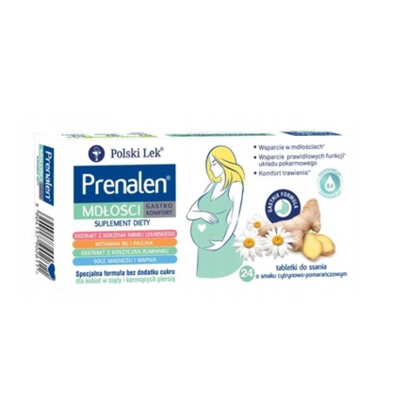 Prenalen Nausea Relief Gastro Comfort - 24 Lozenges