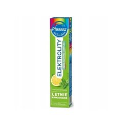 Plusssz Electrolytes 100 Multivitamin Lemon Mint 24 Effervescent Tablets