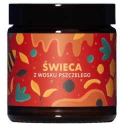 Mglife Beeswax Candle With A Delicate Scent 120ml