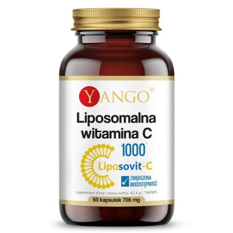 Yango Liposomal Vitamin C Dietary Supplement 60 Capsules