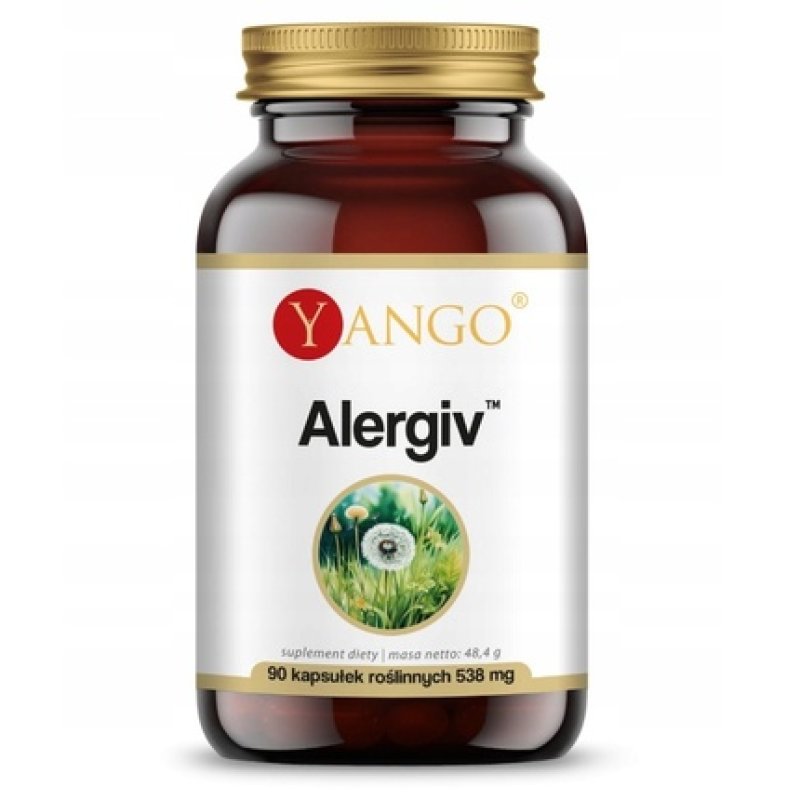 Yango Alergiv Allergy Relief, 90 Capsules