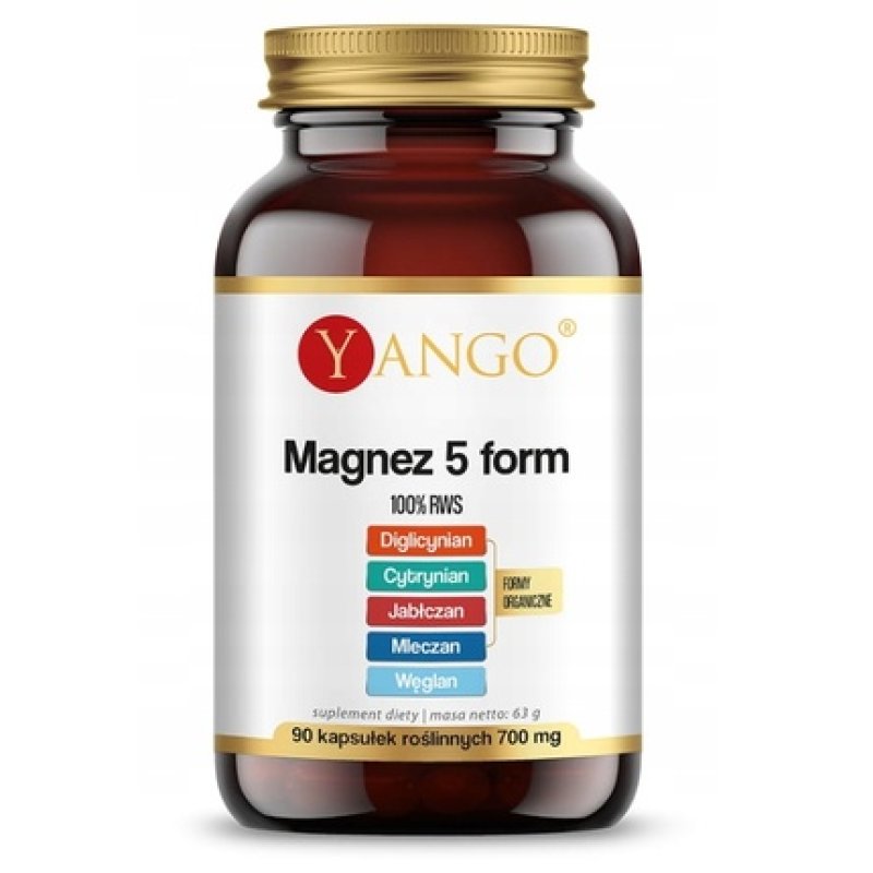 Yango Magnesium 5 Form, 90 Capsules