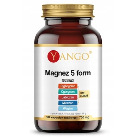 Yango Magnesium 5 Form, 90 Capsules