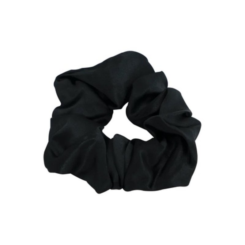 Hair In Balance Silk Hair Tie Black
