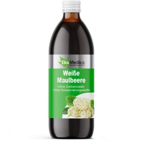 EkaMedica White Mulberry Dietary Supplement Extract Juice 1000ml