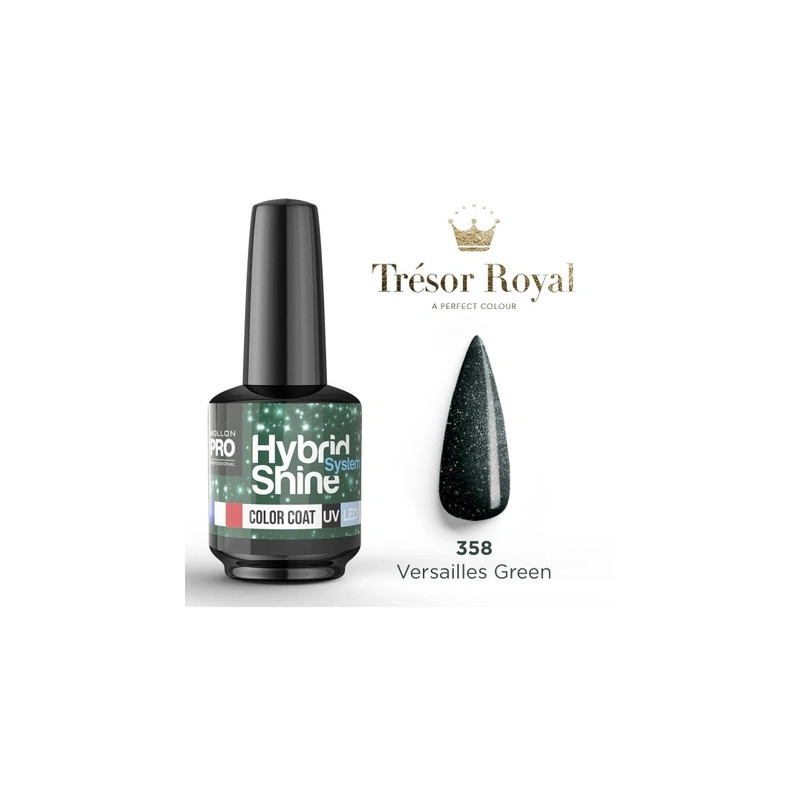Mollon Pro Mol Hss 358 Tresor Royal - Semi-Permanent Hybrid Nail Polish
