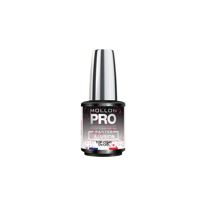 Mollon Pro Mol Master Top Coat Illusion Pink - 12ml