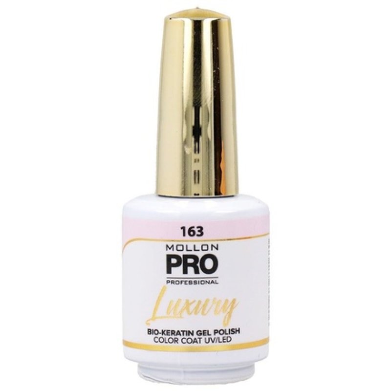Luxury Nail Polish Semi-Permanent No. 165 Cool Pink Mollon Pro 8ml