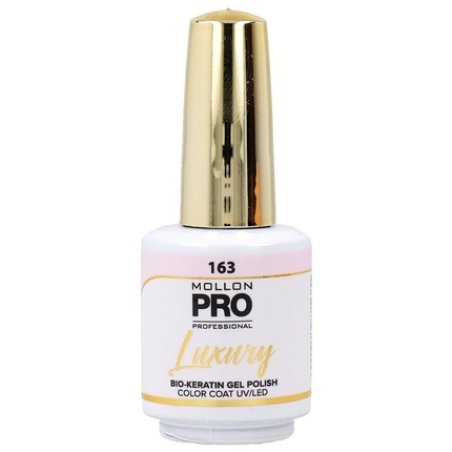 Luxury Nail Polish Semi-Permanent No. 165 Cool Pink Mollon Pro 8ml