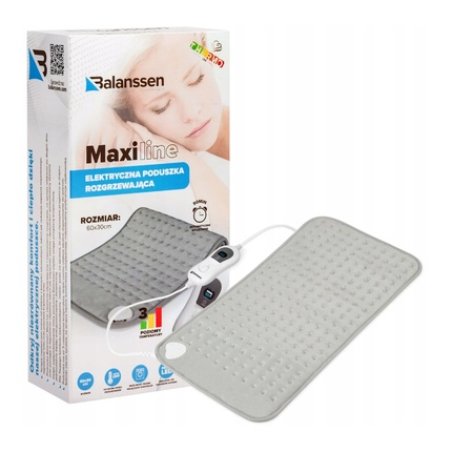 Balanssen Electric Cushion Maxiline 30 Cm X 60 Cm, 1 Piece