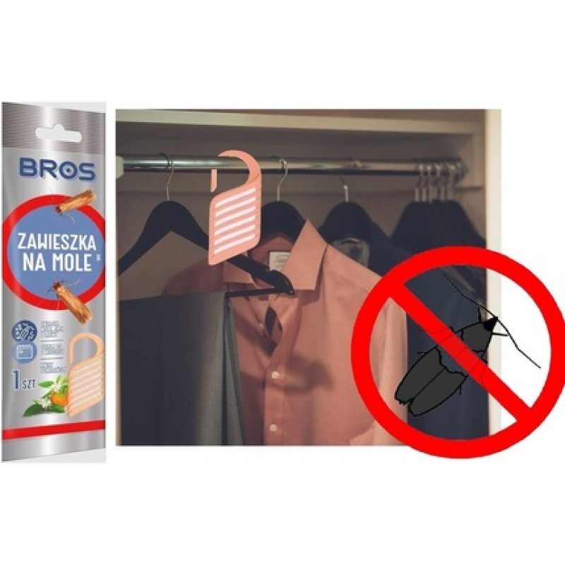 Bros 080 Moth Pendant Cedran Preparation for Combating Moths