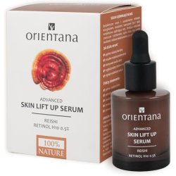 Orientana Advanced Skin Lift Up Serum Reishi with Retinol H10 0.5% Light Milky Emulsion Natural Vegan Anti-Aging Effect