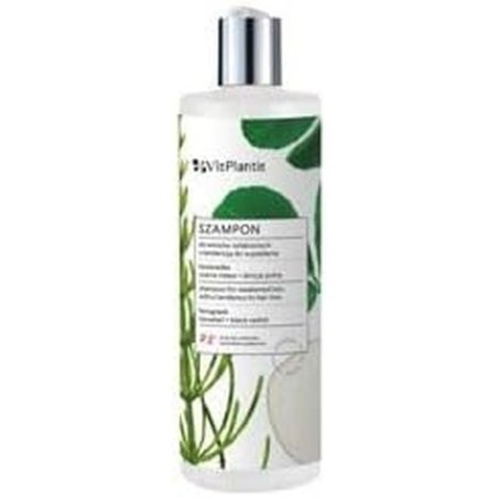 Vis Plantis Shampoo for Weak Hair Prone to Falling Out with Fenugreek-Black Turnip and Horsetail 400g