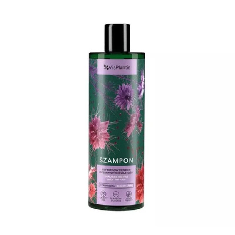 Vis Plantis Shampoo for Oily Weak Thick Hair Against Hair Loss 400ml