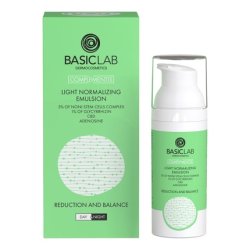 BasicLab Dermocosmetics Light Normalizing Emulsion for Oily Skin and Combination Skin 50ml