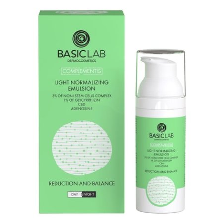 BasicLab Dermocosmetics Light Normalizing Emulsion for Oily Skin and Combination Skin 50ml
