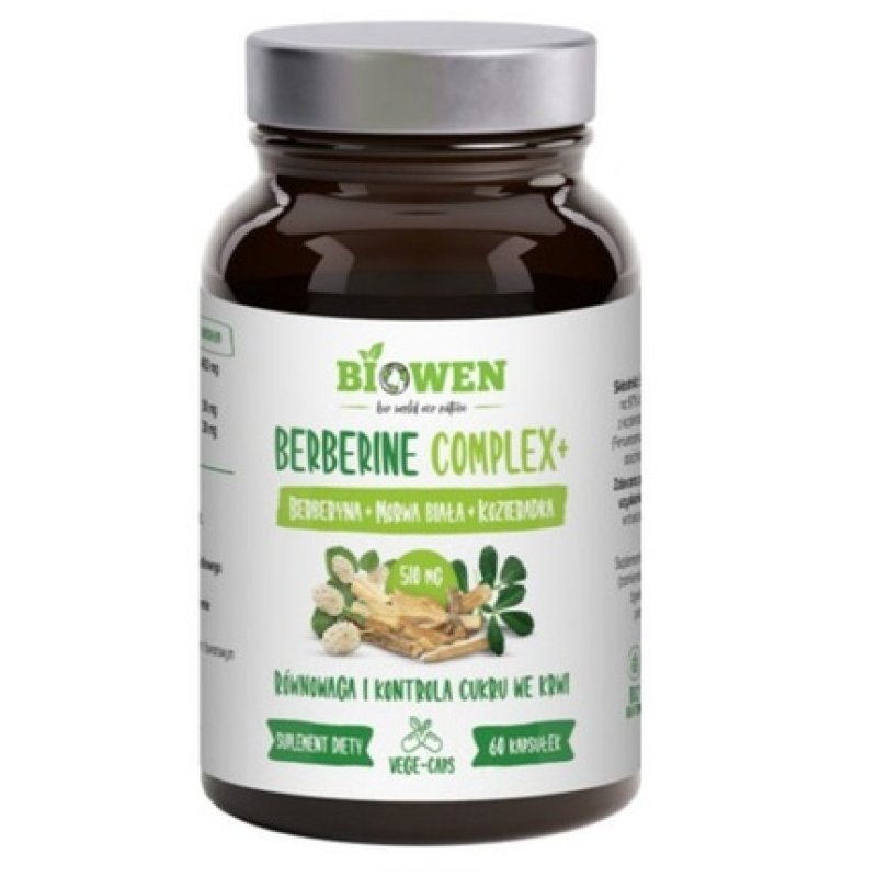 Biowen Berberine Complex 510mg with Mulberry and White Fenugreek 60 Capsules