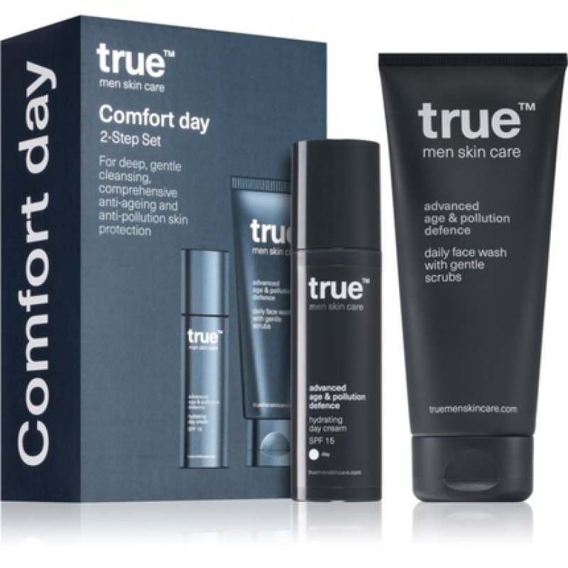 True Men Skin Care Comfort Day kit for Men's Facial Care