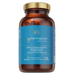 My Best Pharm Mybestmagnesia Magnesium Dietary Supplement 120 Capsules
