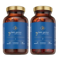 My Best Pharmset Mybestgenius 1 And 2 Dietary Supplements - 60 Capsules Each