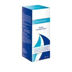 Epikrem Cream 50ml for Dry, Calloused Epidermis, Itching, and Redness