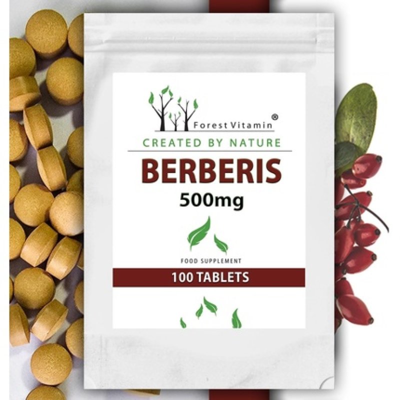 Berberis Forest Vitamin 500mg 100 Tablets