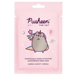 Pusheen Moisturizing Face Mask With Raspberry Seed Oil 17g