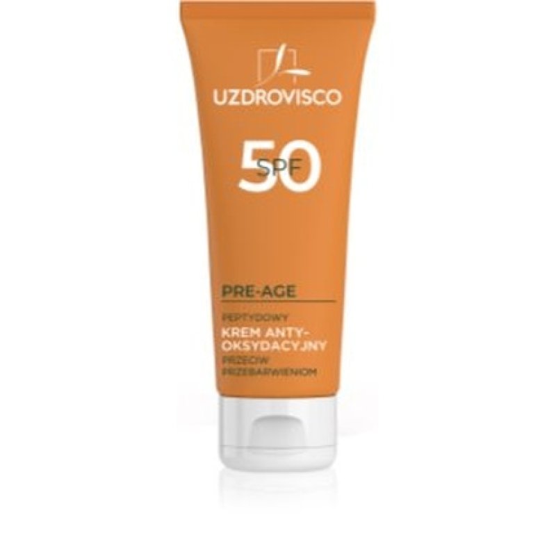 Uzdrovisco Pre-Age Peptide Antioxidant Cream Spf 50 - 50 Ml