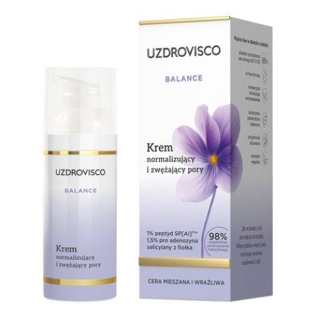 Uzdrovisco Balance Cream Normalizing And Pore Tightening 50ml