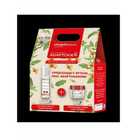 Floslek Adaptogen Gift Set Herbal Extract 30ml and Day Cream 50ml