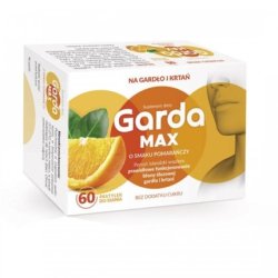 Garda Max Lichen Pastilles Without Sugar Orange 60 Pastilles