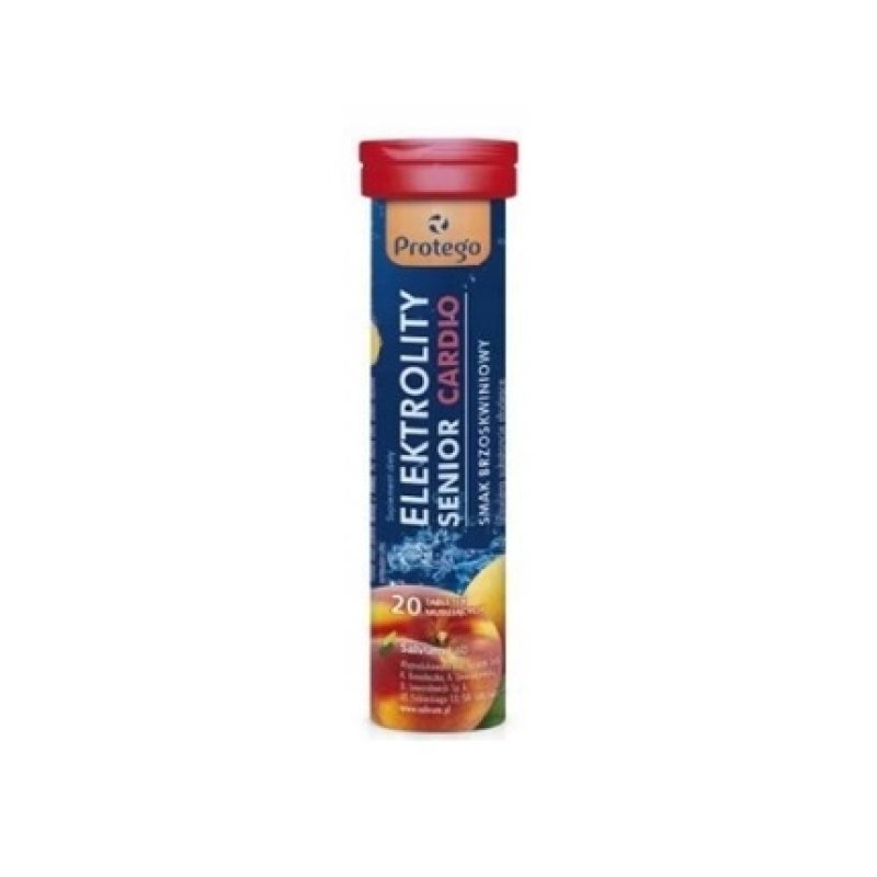 Protego Electrolytes Senior Cardio - 20 Effervescent Tablets