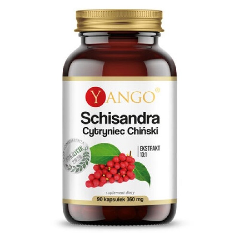 Yango Schisandra Stress Resistance Vitamin and Mineral Supplement 90 Capsules