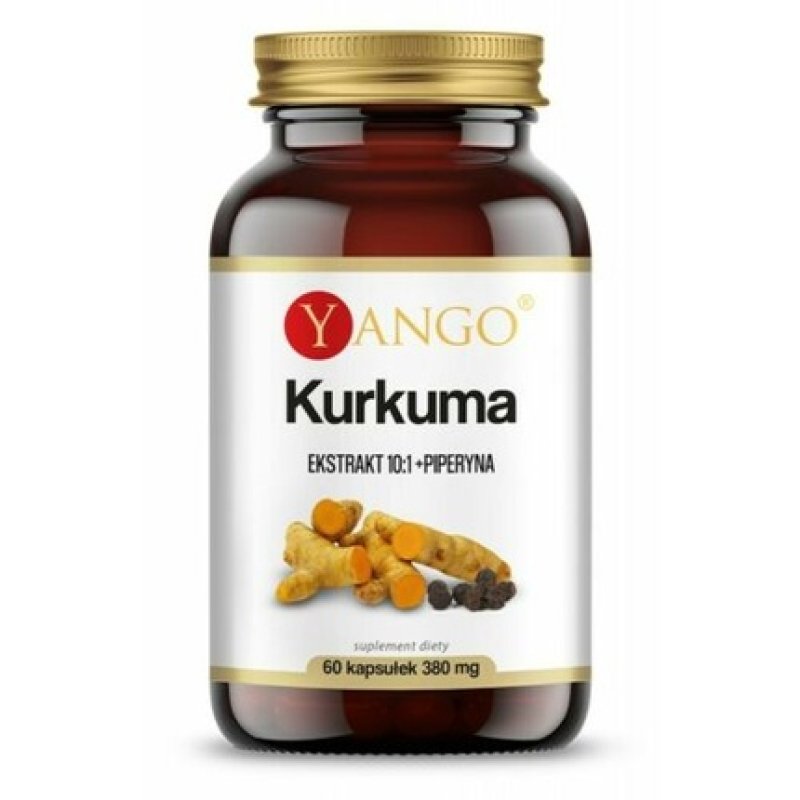 YANGO Turmeric Extract 60 Vegetarian Capsules