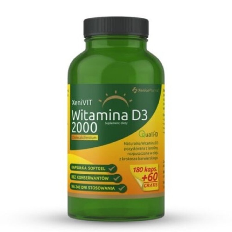 Xenicopharma Xenivit Vitamin D 2000 240 K