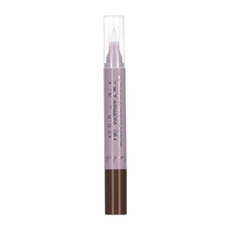 Lovely No Worries 2in1 Eyeliner Remover Double-Sided Eye Liner In Brown
