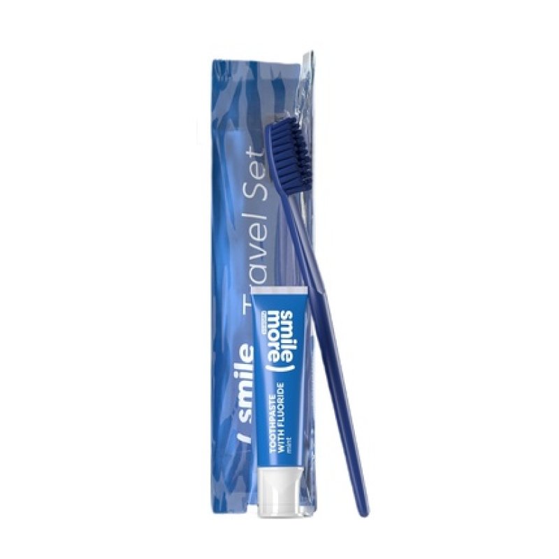 HISKIN DENTAL TOOTHBRUSH TOOTHPASTE SM BLUE 30ML