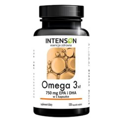 Intenson Omega 3 500mg Epa 250mg Dha Dietary Supplement - 120 Capsules