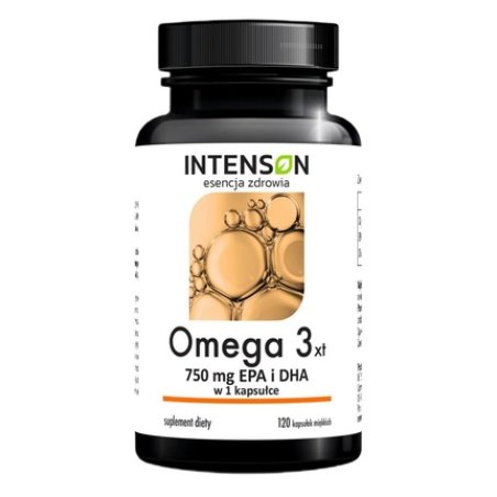Intenson Omega 3 500mg Epa 250mg Dha Dietary Supplement - 120 Capsules