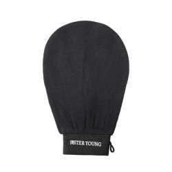 Sister Young Nova Body Glove Black - Exfoliating Body Glove