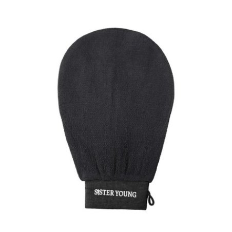 Sister Young Nova Body Glove Black - Exfoliating Body Glove