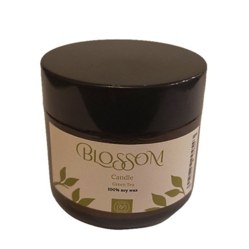 Blossom Soy Scented Candle Green Tea 50g