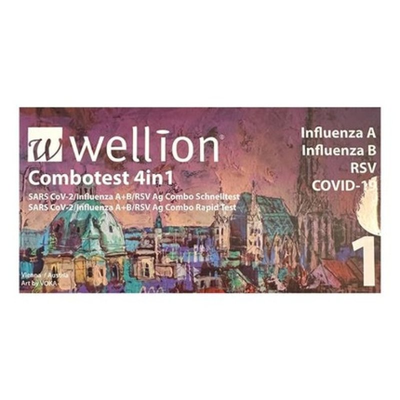 Wellion Combotest 4in1 Rapid Test - Quick Detection Test
