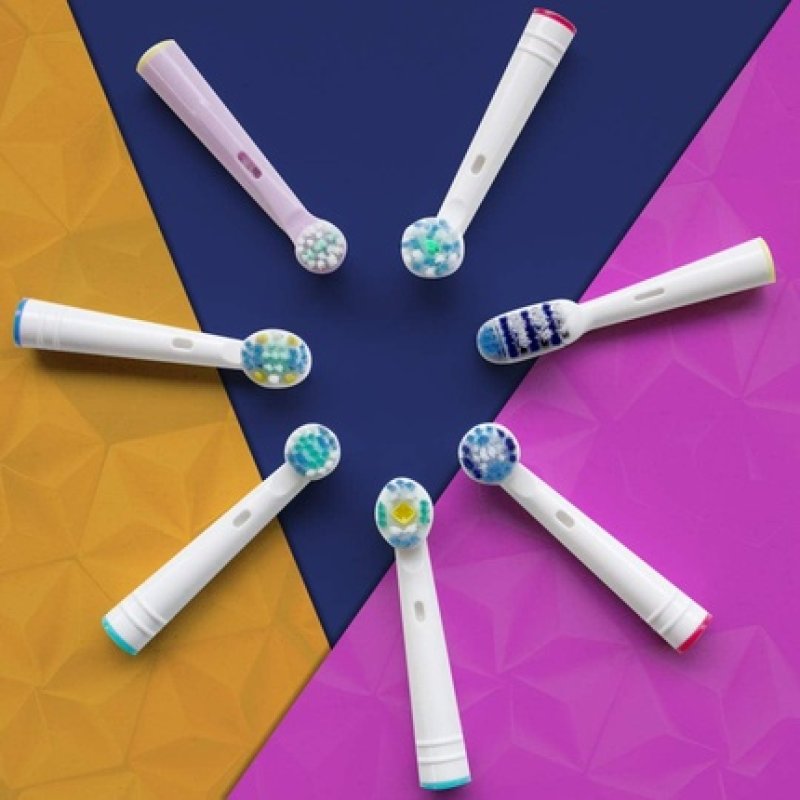 Lovyc Electric Toothbrush Replacement Soft Floss Action 4 Units