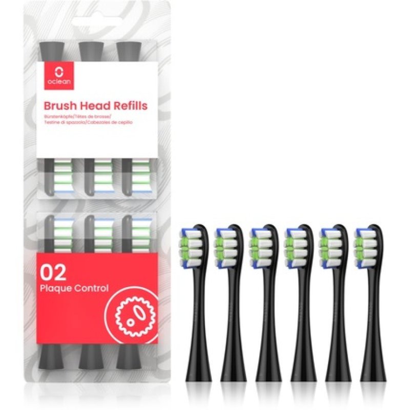 Plaque Control Brush Head 6-pack