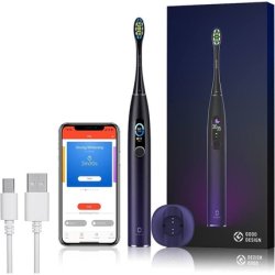 X Pro Digital Electric Toothbrush Purple