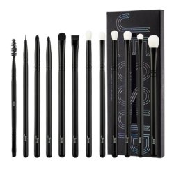Jessup Essential Eye Brush Set Of Twelve Eye Makeup Brushes T322